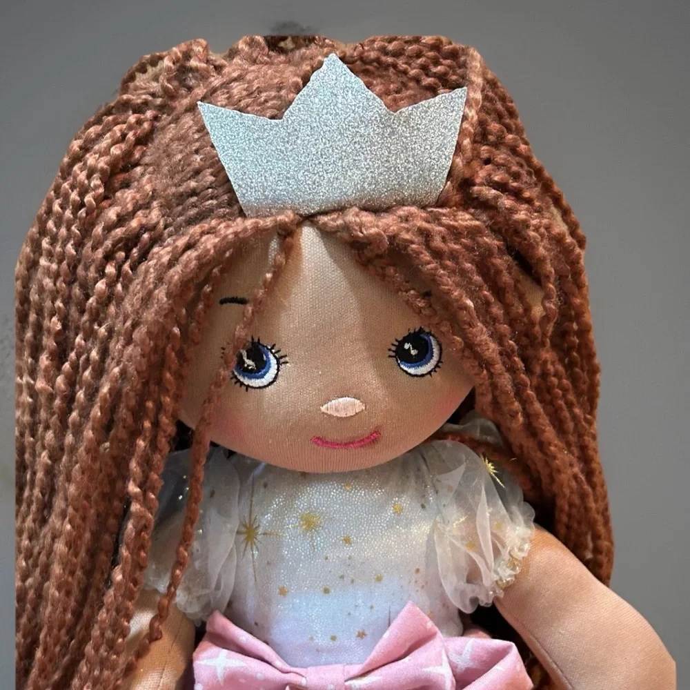 Walgreens African American Ballerina Princess Rag Doll 16”